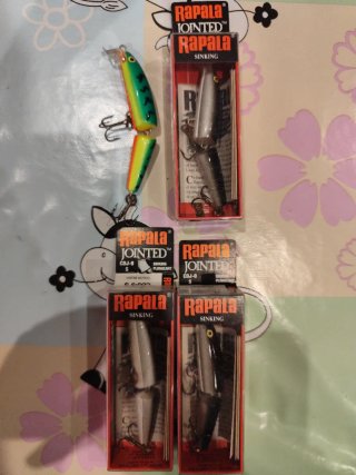 Señuelos Rapala Jointed varios