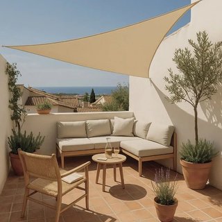 Toldo Vela Sombreo Triangular 3,6m Nortene