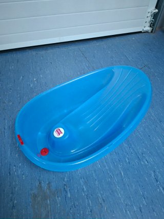 Bañera Bebé Portátil Azul