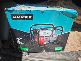 Motobomba Mader 2 196cc Gasolina