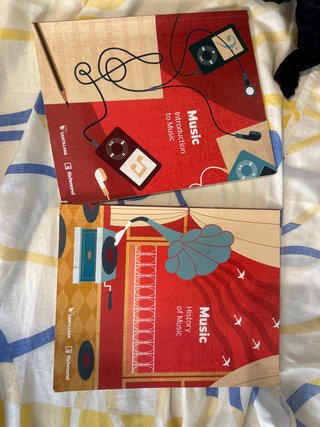 Libros Música Santillana (2 unidades)