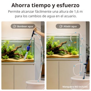 Aspirador Acuario NICREW 3 en 1