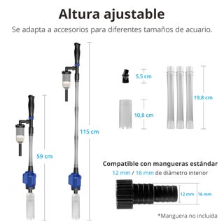 Aspirador Acuario NICREW 3 en 1