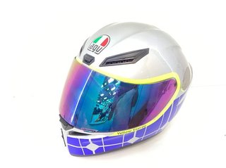 Casco Integral Agv K3 Plata