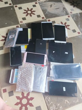 Lote 11 Pantallas Huawei (Negro/Plata)