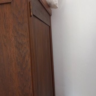 Armario roble vintage dormitorio