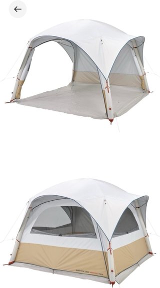 Carpa hinchable 8 personas UPF50 airseconds fresh