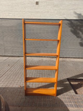 Estantería de madera 5 baldas