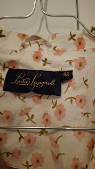 Blazer Luisa Spagnoli floreale rosa