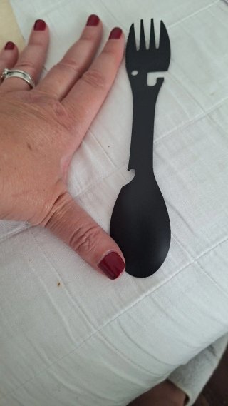 Cubierto Skagen Multiusos Negro