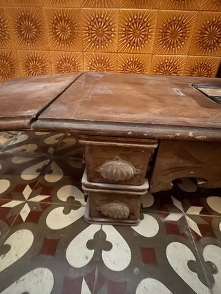 Máquina de coser antigua