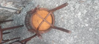 4 Sillas antiguas de madera