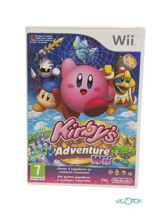 Videojuego Kirby ́s Adventure Nintendo WII