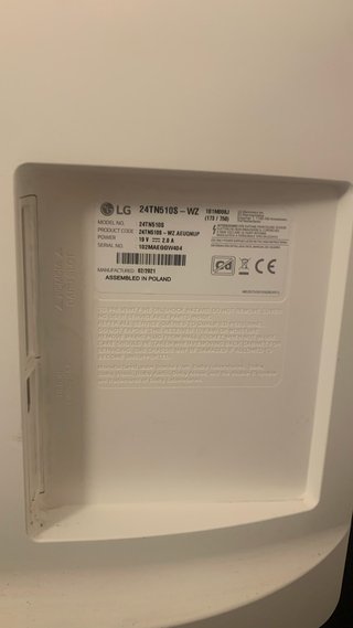 Monitor LG 24TN510s-WZ Bianco