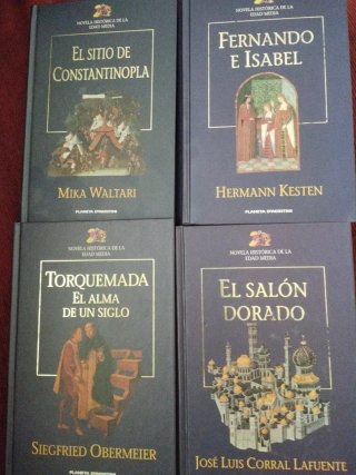 25 Libros de novela histórica de la Edad Media