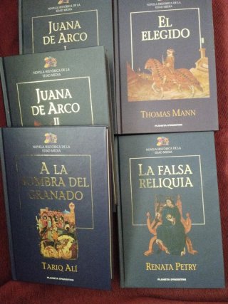 25 Libros de novela histórica de la Edad Media