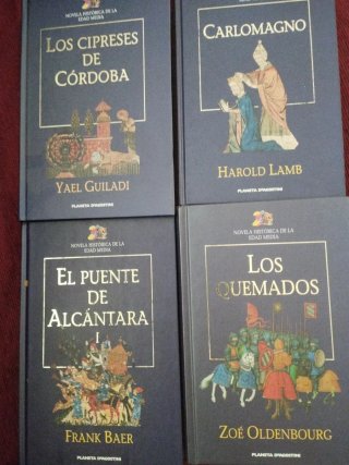 25 Libros de novela histórica de la Edad Media