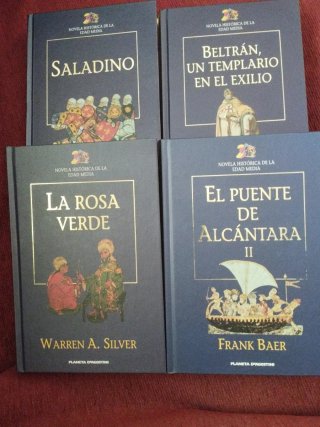 25 Libros de novela histórica de la Edad Media