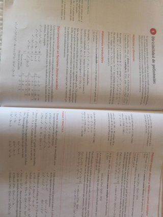 Libro de texto matemáticas 4 ESO trimestre 1 y 2