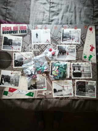 Días de Ira - Juego de Mesa Budapest 1956