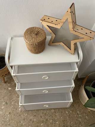 Cajonera multiusos de 3 cajones