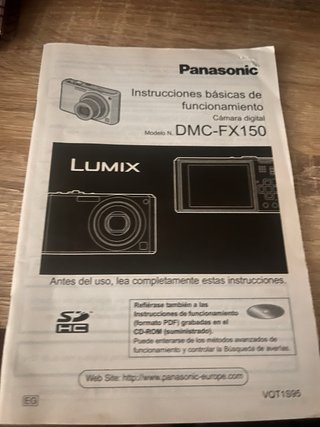 Cámara Panasonic Lumix FX150 Negra