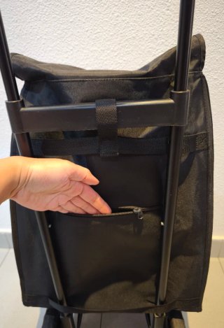 Carro compra Ikea negro plegable