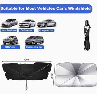 Parasol Coche 140cm Anticalor Premium D2