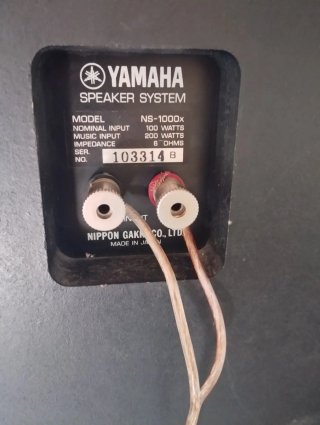 Altavoces Yamaha NS-1000X