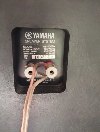 Altavoces Yamaha NS-1000X