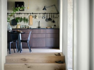 IKEA SINARP Panel Efecto Roble Oscuro 39x86cm