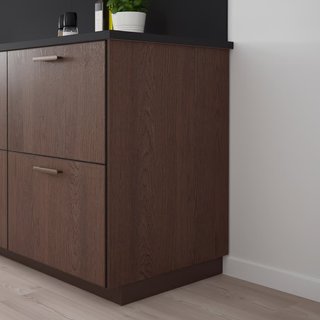 IKEA SINARP Panel Efecto Roble Oscuro 39x86cm