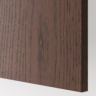 IKEA SINARP Panel Efecto Roble Oscuro 39x86cm