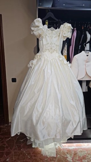 Vestido de Novia Vintage champán