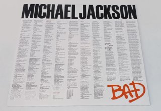 Michael Jackson - Bad. Vinilo LP. Rock, Soul, Pop.
