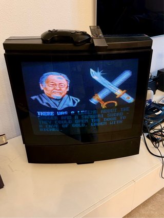 Consola Sega Mega Drive Negra