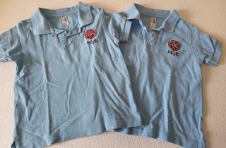 2 polos manga corta FEYE talla 5