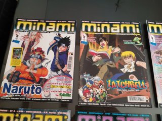 9 revistas Minami  N°79 a 87