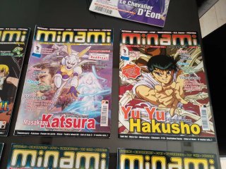 9 revistas Minami  N°79 a 87