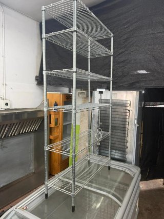 Estantería metálica de 5 baldas