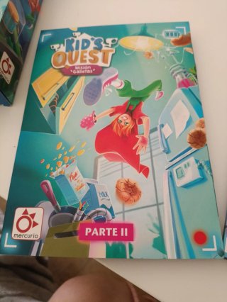 Kid Quest Misión Galletas. Abierta la Misión 1