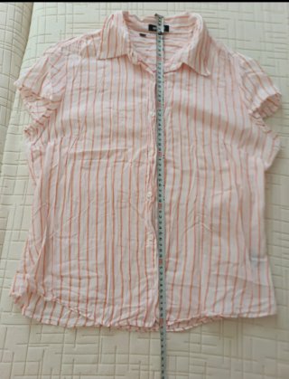 Blusa Camisa Verano Rayas Mujer