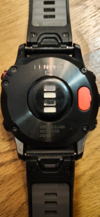 Garmin Fenix 6 Pro Negro/Rojo