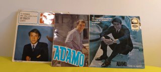 Lote 3 Vinilos Adamo 45 RPM