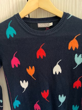 Vestido de invierno BÓBOLI con gatito
