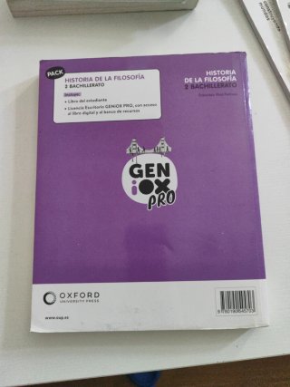 Historia de la Filosofía, 2 Bachillerato, Genio...
