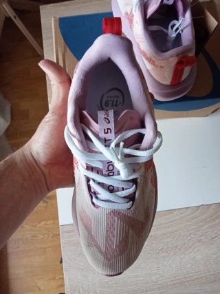 Zapatillas Asics FF BLAST MAX Rosa/Blanco