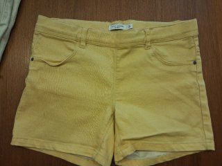 Lote 2 shorts texans vaqueros noia/nin̈a
