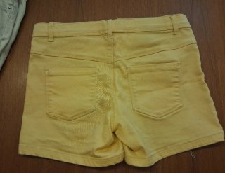 Lote 2 shorts texans vaqueros noia/nin̈a