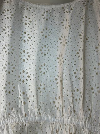 Vestido playero blanco